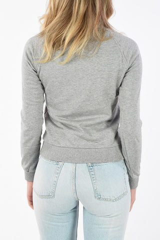 Slim Fit crew-neck sweatshirt with Logo-Print