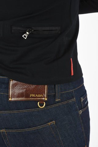 Mid-rise waist Regular fit jeans