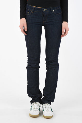 Mid-rise waist Regular fit jeans