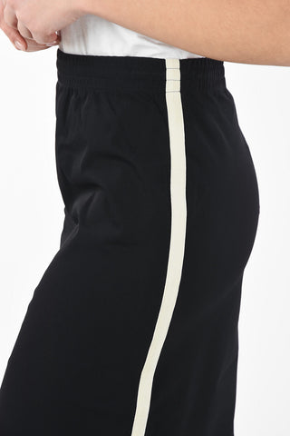 drawstring waist above knee  gonna with Side Band