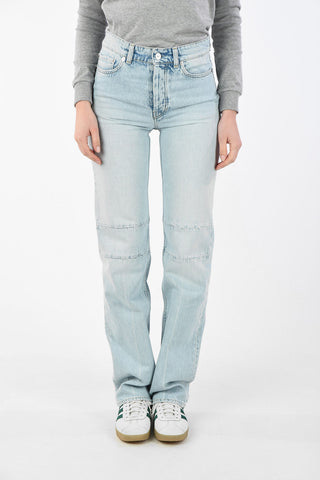 loose fit jeans lavaggio chiaro