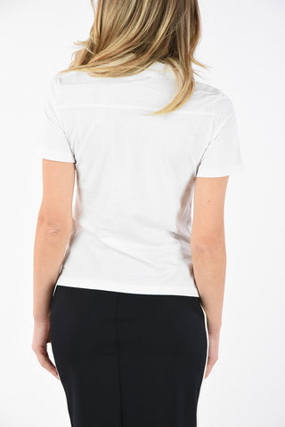 Breast Pockets Front 4 Button Polo 