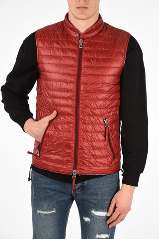 Piumino senza manica CARIO con zip frontale
