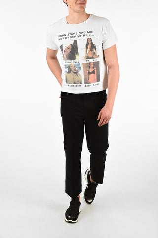 Cotton Printed Crew-Neck T-Shirt