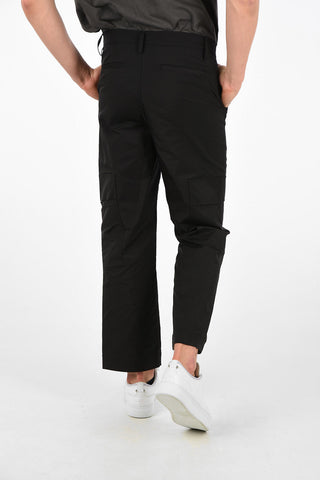 Fabric High Waist Cargo Pants