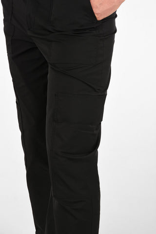 Fabric High Waist Cargo Pants