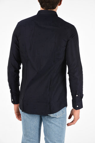 HOMME camicia ricamo Teschio