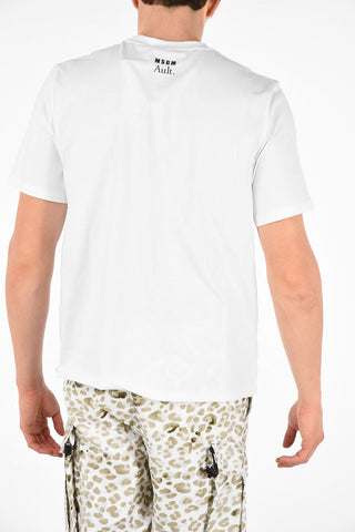 Cotton Printed TURBO Crew-Neck T-Shirt