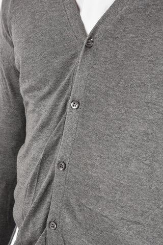 V-neck Cotton Cardigan