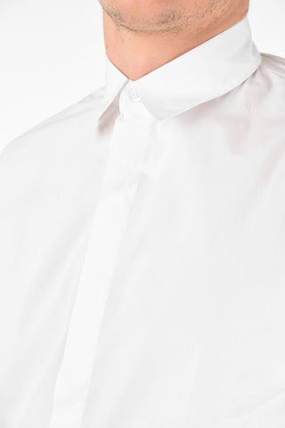 Camicia a Maniche Corte ABLA in Cotone con Collo Francese