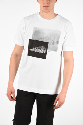 Cotton Printed Crew-Neck T-Shirt 