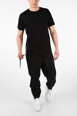 Cotton Printed Oversized Crew-Neck T-Shirt 