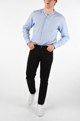 Cotton 5 Pocket Pants with Belt Loops