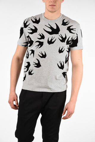 MCQ Cotton Printed Crew-Neck T-Shirt