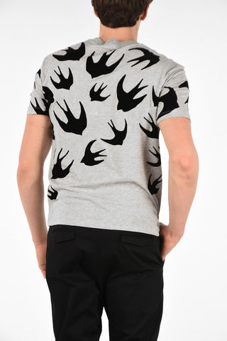 MCQ Cotton Printed Crew-Neck T-Shirt