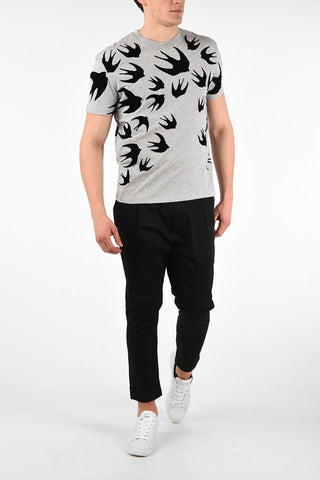 MCQ Cotton Printed Crew-Neck T-Shirt