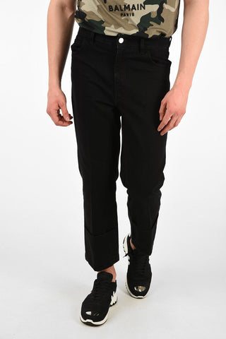 Straight Fit TURN UP 5 Pocket  Jeans 21 cm
