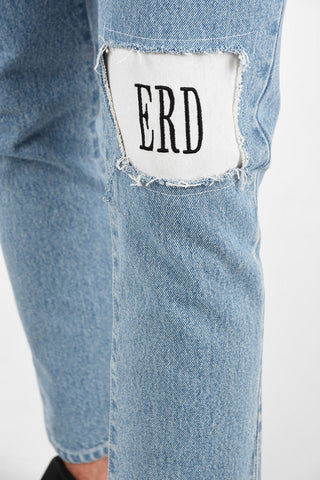 5 Pocket ERD Straight Fit Jeans 17 cm