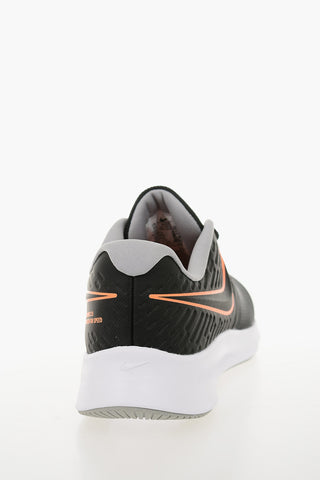 Leather and Fabric TEAM HUSTLE D 9 (PS) High-top Sneakers with Touch Strap