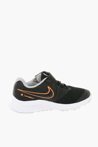 Leather and Fabric  NIKE STAR RUNNER 2 (PSV) Sneakers with Touch Strap