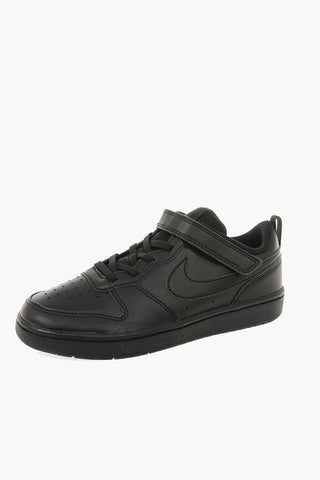Sneaker NIKE COURT BOROUGH LOW 2 (PSV) in pelle  con Chiusura Velcro