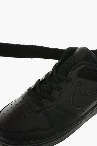 Sneaker NIKE COURT BOROUGH LOW 2 (PSV) in pelle  con Chiusura Velcro