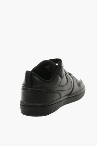 Sneaker NIKE COURT BOROUGH LOW 2 (PSV) in pelle  con Chiusura Velcro