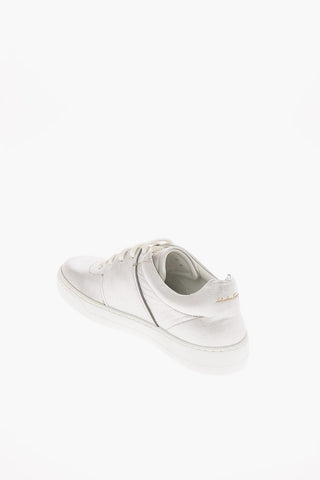 Sneaker FASANO in pelle lamé
