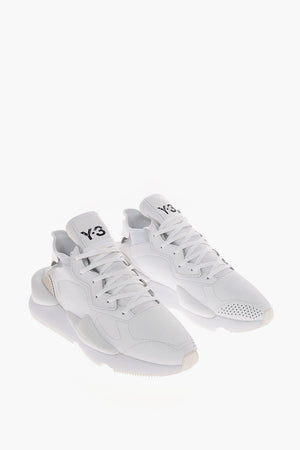 ADIDAS leather Y-3 KAIWA High-top Sneakers