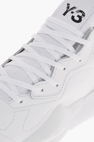 ADIDAS leather Y-3 KAIWA High-top Sneakers