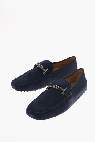 suede Bit loafers