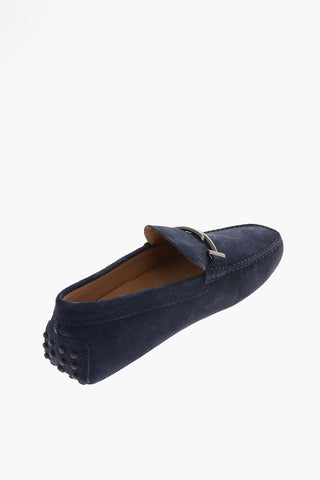 suede Bit loafers