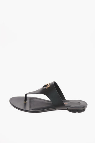leather ENFOLA Flip flops
