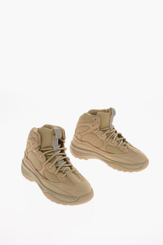 SEASON 7 suede Mesh High-top Sneakers