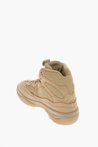SEASON 7 suede Mesh High-top Sneakers