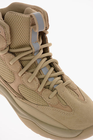SEASON 7 suede Mesh High-top Sneakers