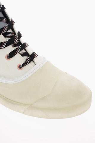 Fabric High-top Sneakers