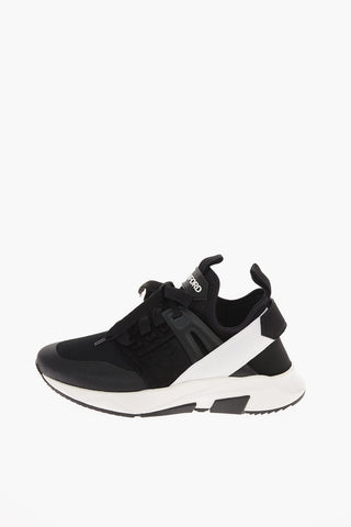 Sneaker in Pelle e Tessuto