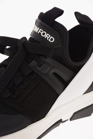 Sneaker in Pelle e Tessuto
