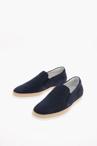 Sneaker Slip on  in camoscio
