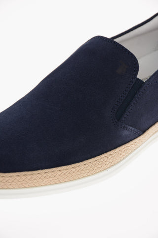 Sneaker Slip on  in camoscio
