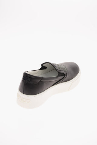 leather Slip on sneakers