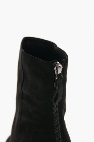 12cm suede RACHEL High heel ankle boots