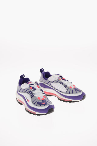 Sneaker W AIR MAX 98 ecopelle e Tessuto con Suola Air Bubble