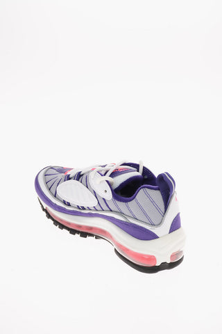 Sneaker W AIR MAX 98 ecopelle e Tessuto con Suola Air Bubble