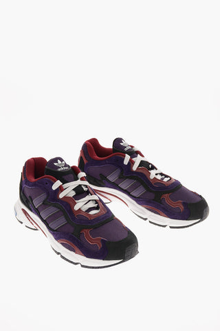 Sneaker TEMPER RUN in Pelle Scamosciata e Mesh