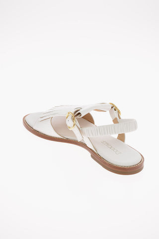 Sandali JINIA in pelle