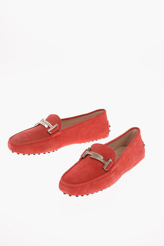 suede Bit loafers