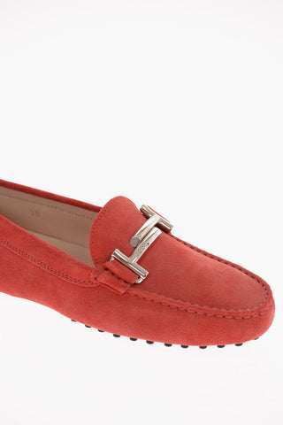 suede Bit loafers