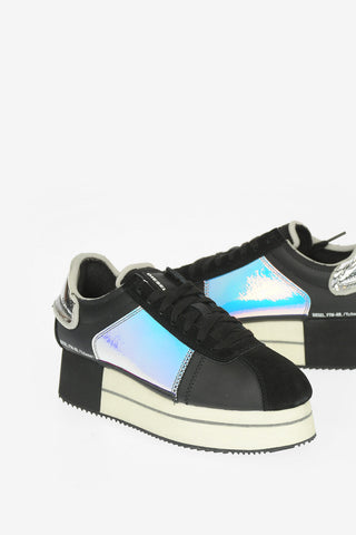 4,5cm Leather S-PYAVE Sneaker with Platform